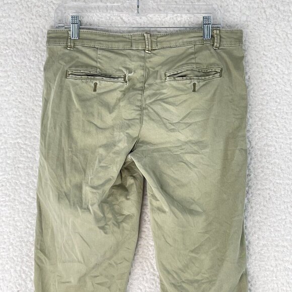 Anthropologie Tan‎ Chino Relaxed Straight Leg Pants Womens Casual Size 28 - Picture 11 of 16